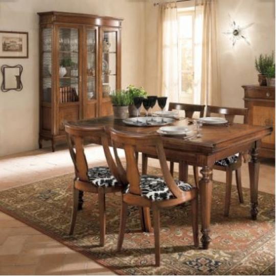 stol obciansky premium klasicky masiv drevo latka orech hneda latka mediteransky elegantny jedalenskyset.jpg